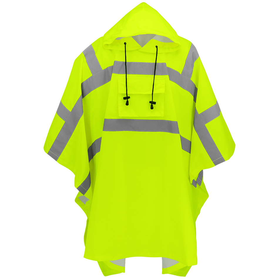 Hi Vis Rain Poncho – Class 3