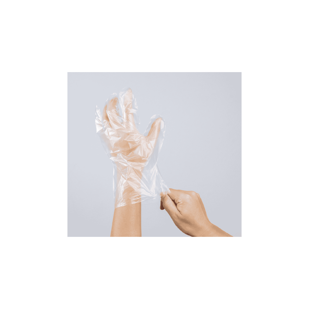 Plastic Gloves pull