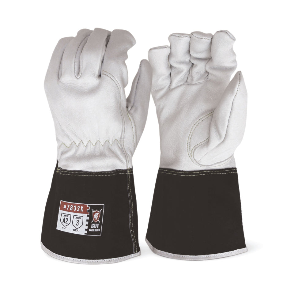 TIG Welding Gloves – Kevlar-Lined Goat Grain for Precision and Protection