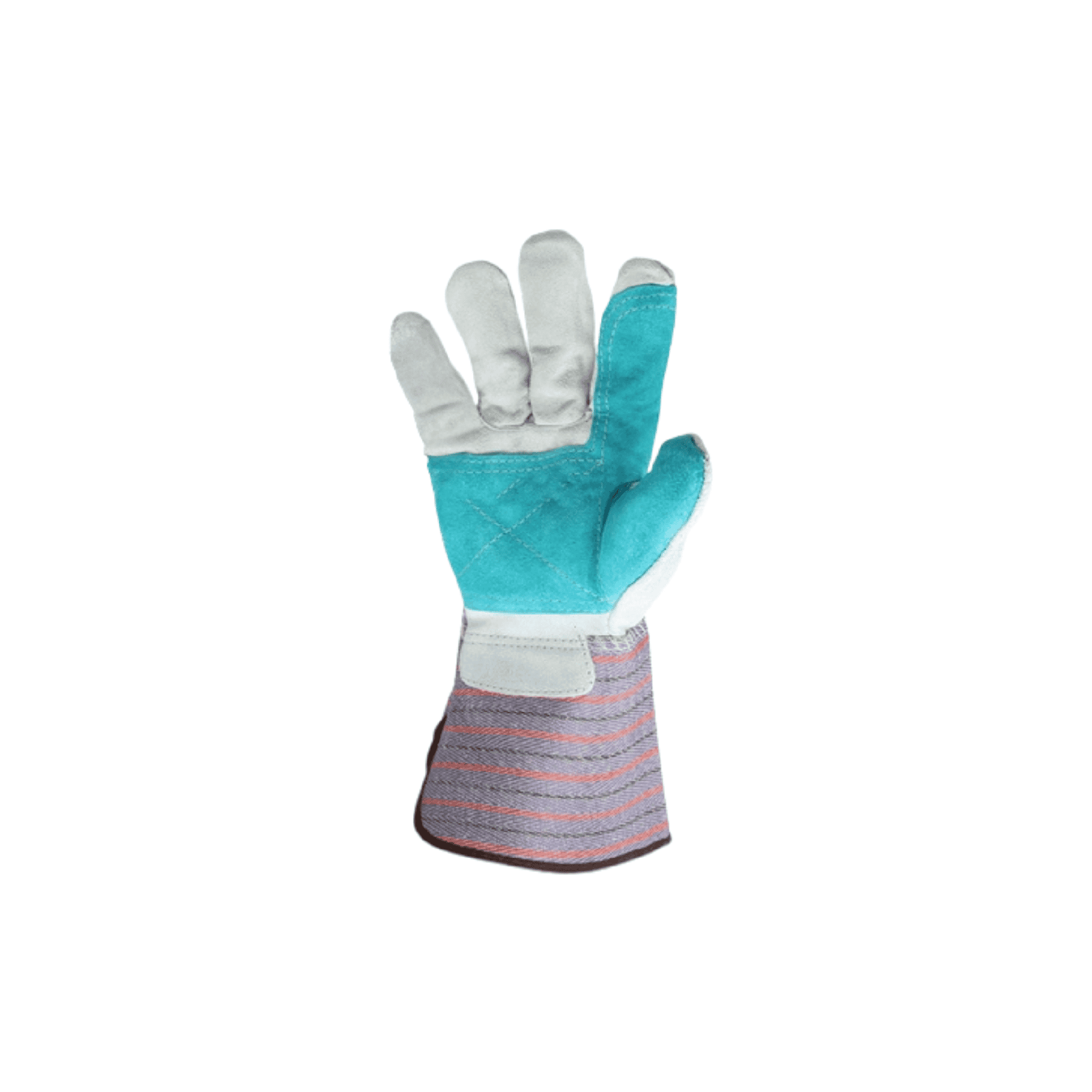 right leather palm work glove