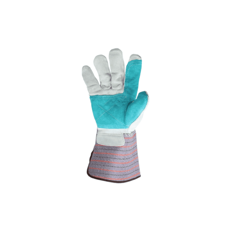 right leather palm work glove