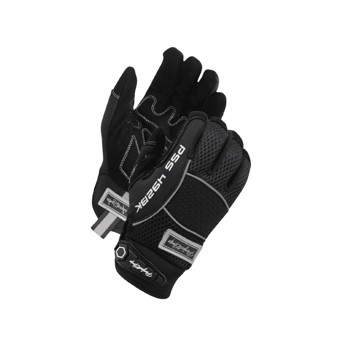 black mechanic Deerskin Gloves