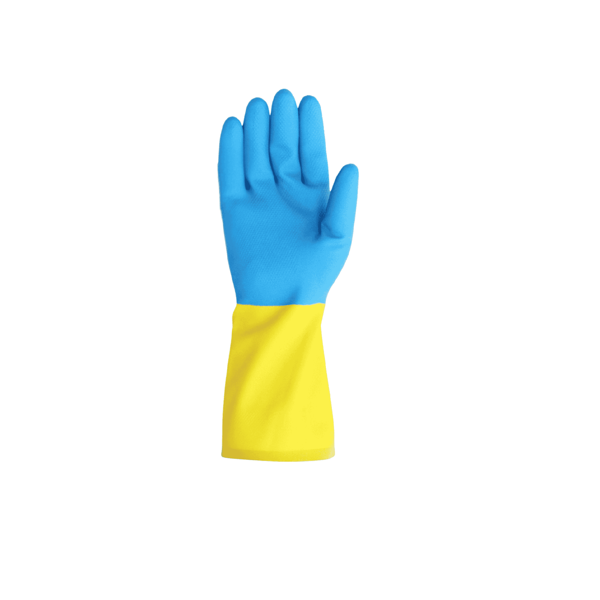 Neoprene Coated Chemical Resistant Latex Gloves righthand