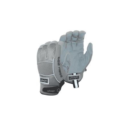 Gray Deerskin Mechanic Gloves