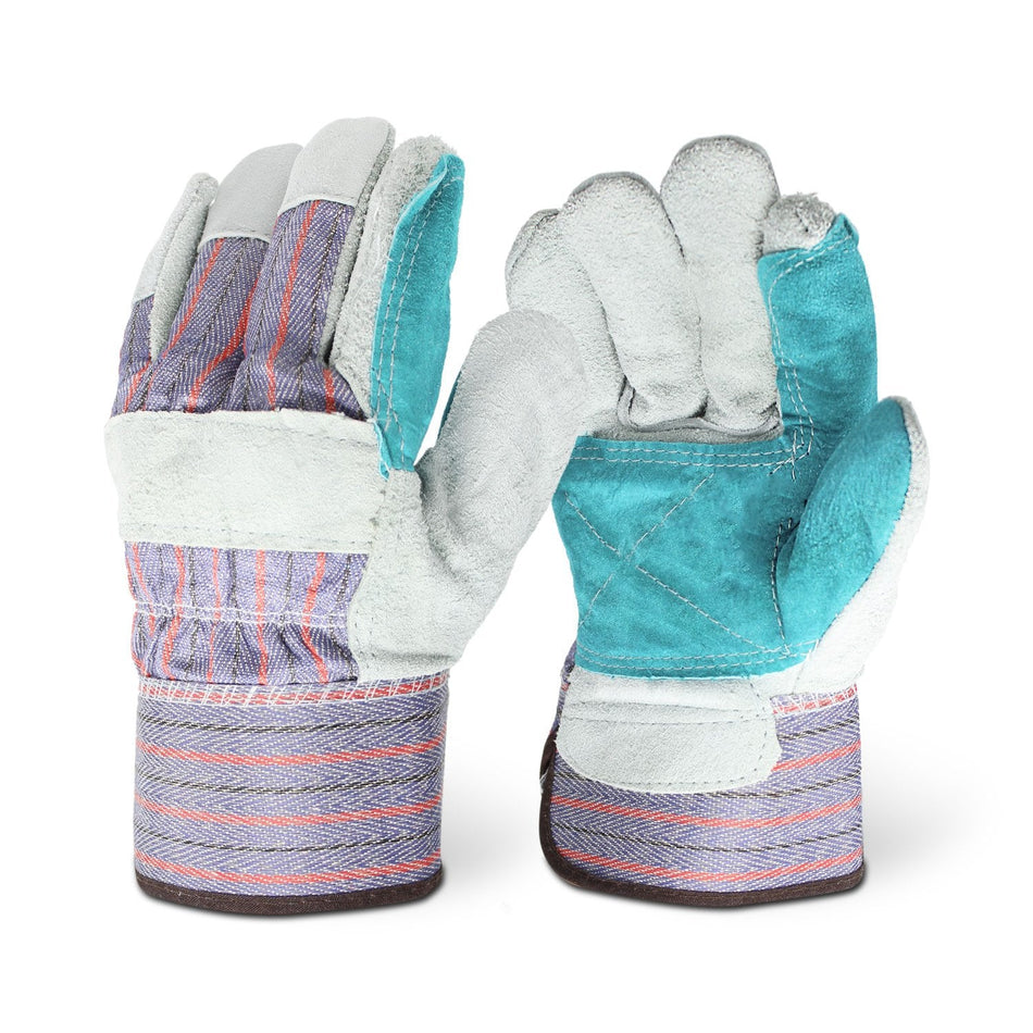 Leather work gloves - Double Palm