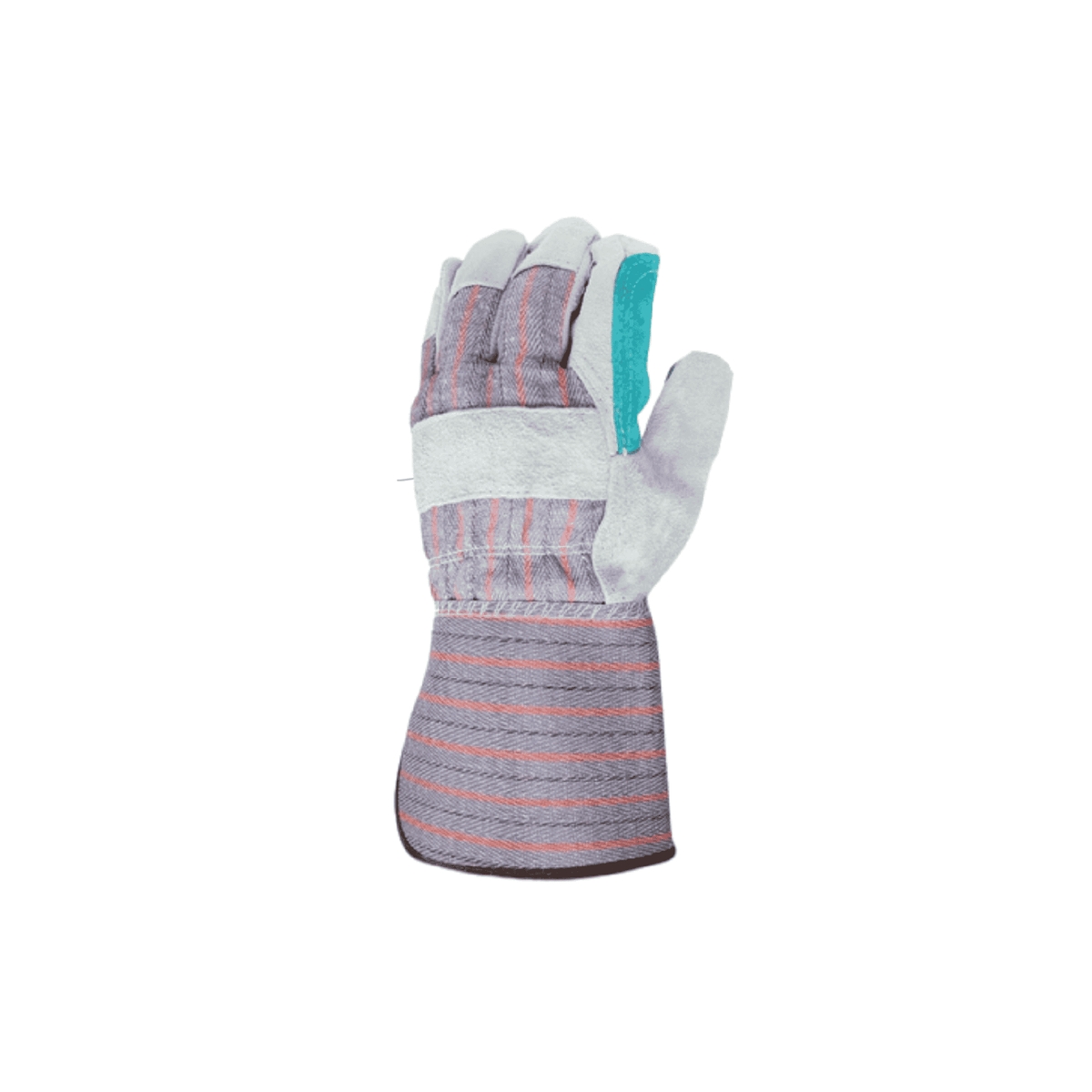 left leather palm work glove