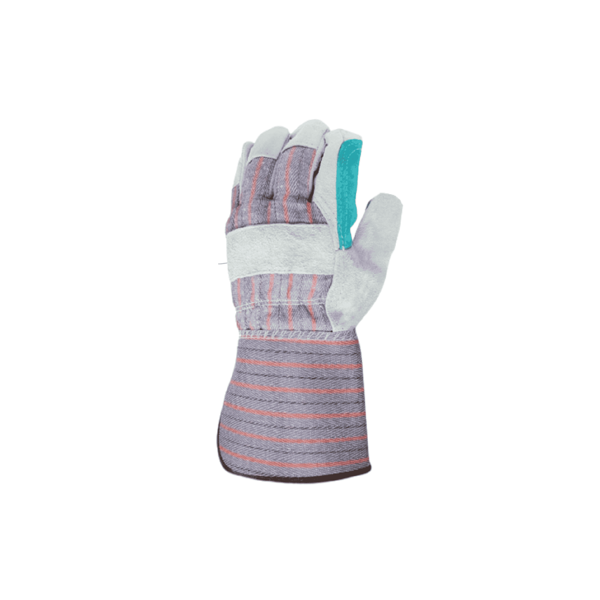 left leather palm work glove