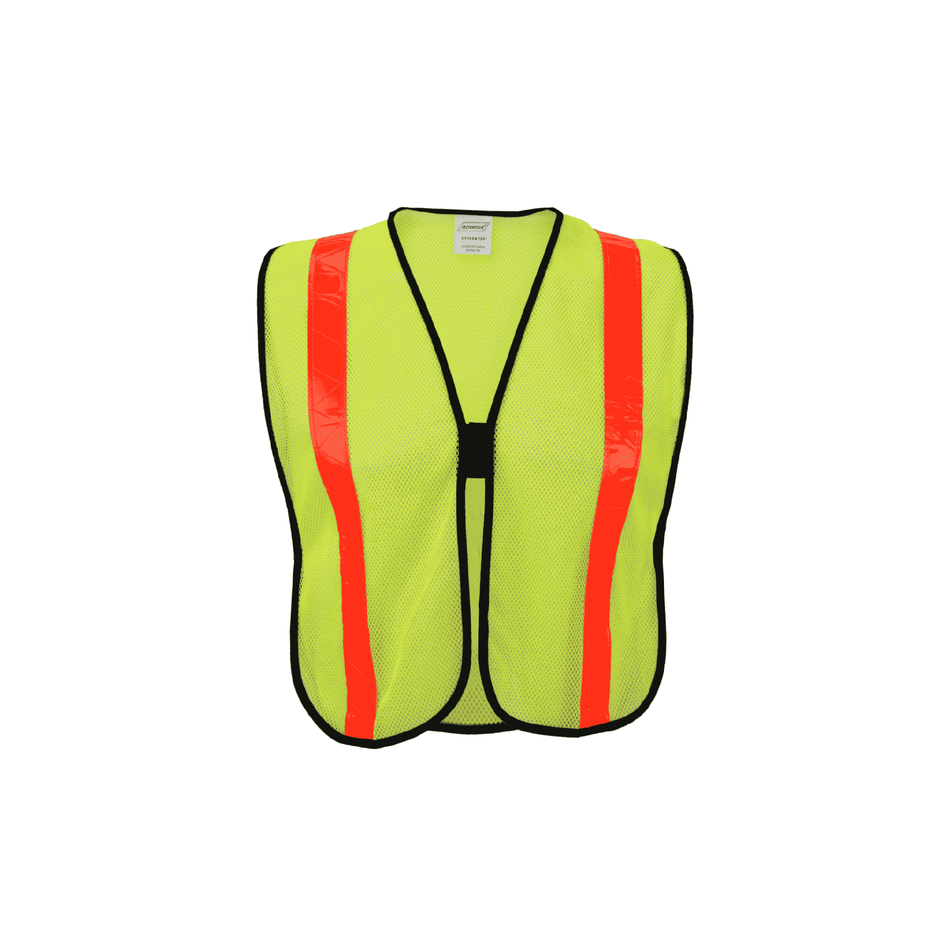 Economy Lime Mesh with 1-3/8" Orange Tape (One Size Only)