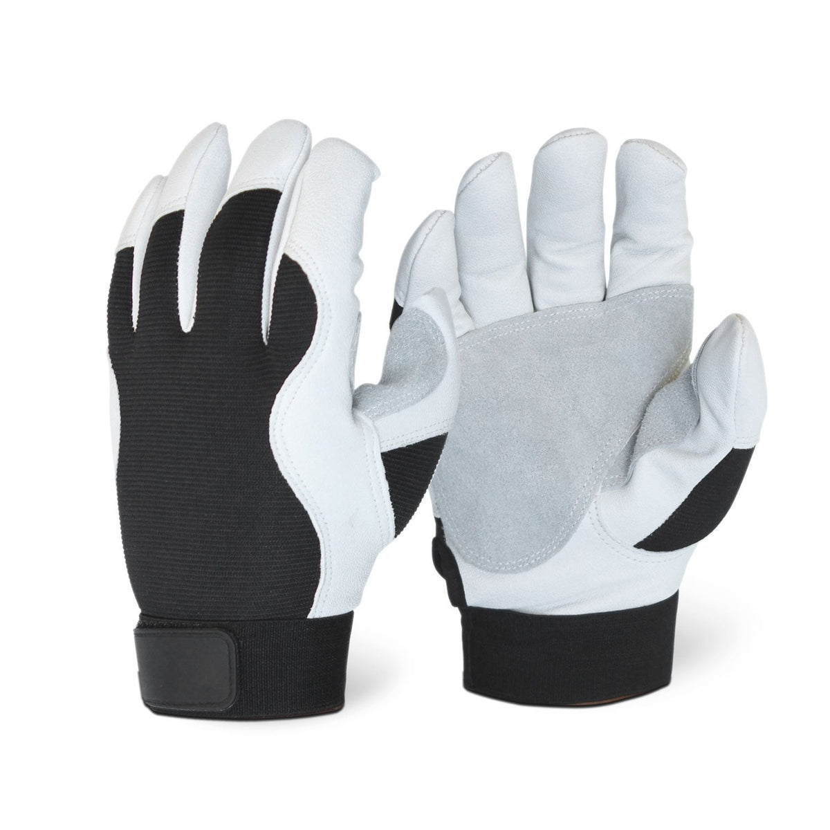 goatskin mechanic gloves