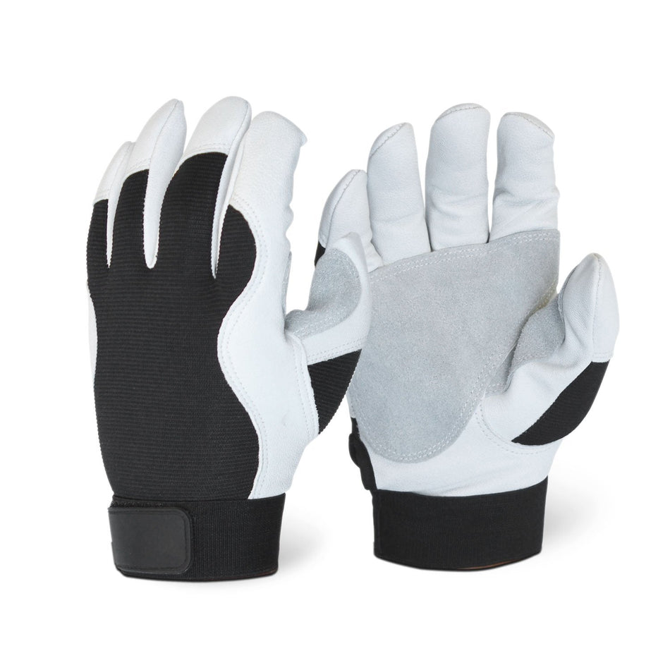 goatskin mechanic gloves