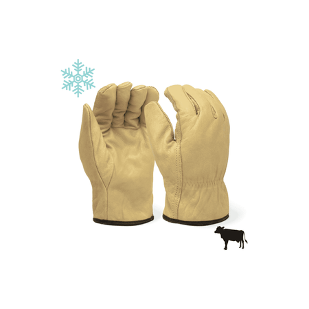 Winter work gloves with sherpa lining