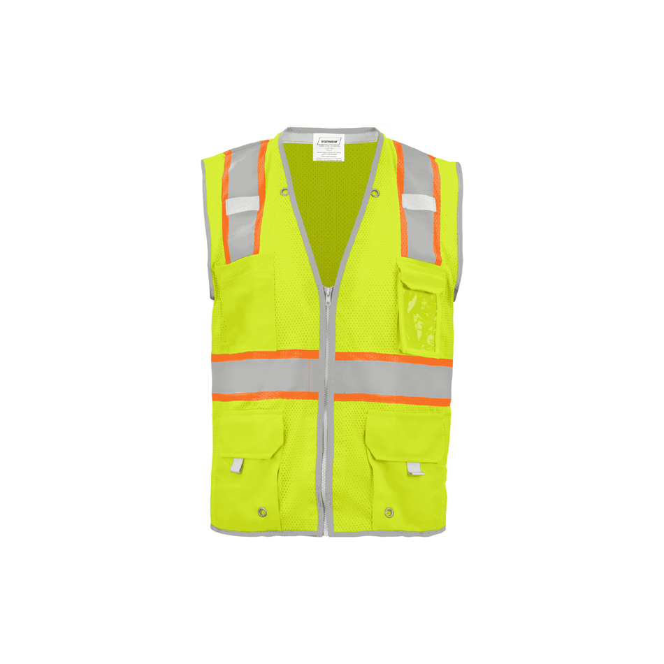 safety vest with pockets front