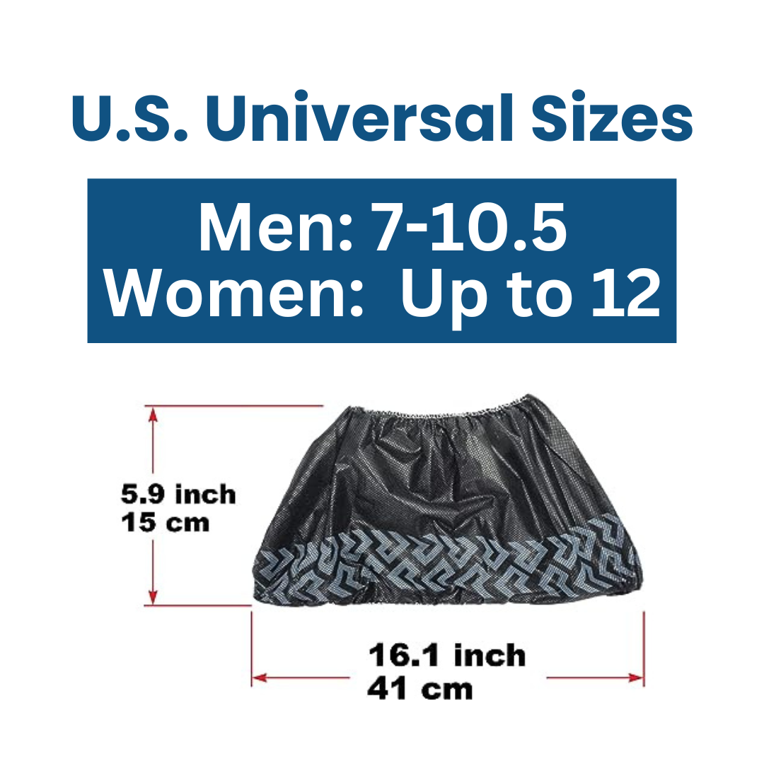 black shoe cover size1