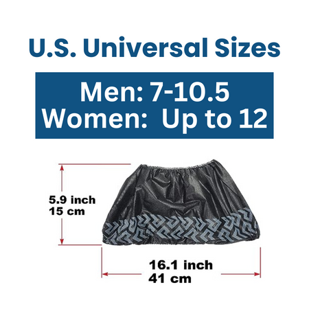 black shoe cover size1
