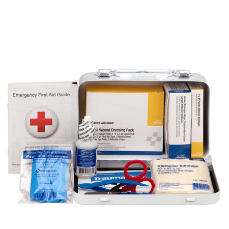 vehicle first aid kit inside