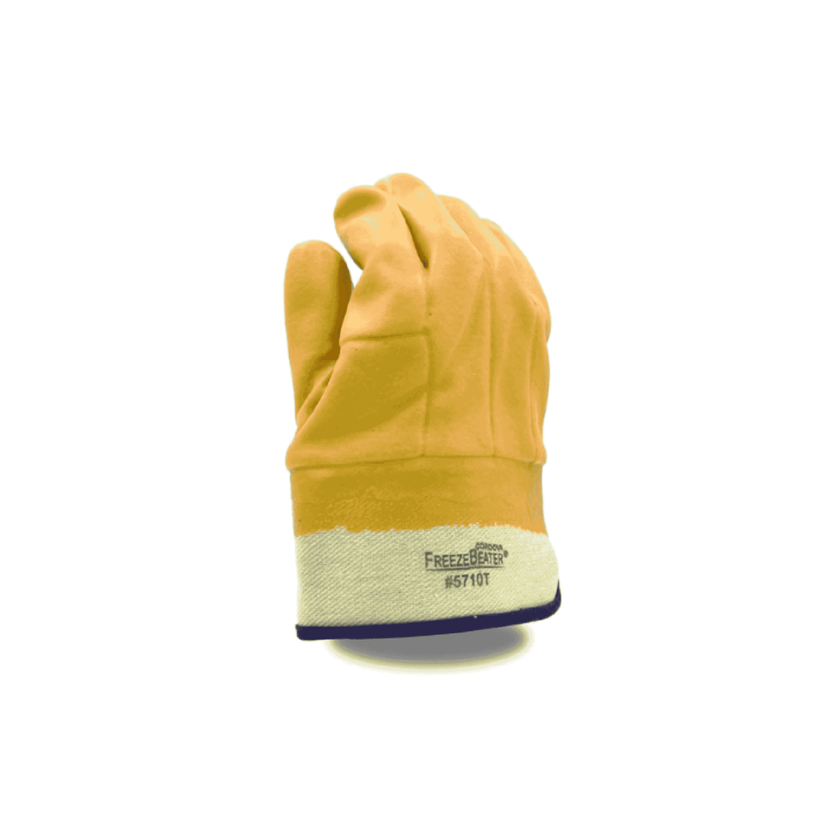 Back of heavy duty insulated glove