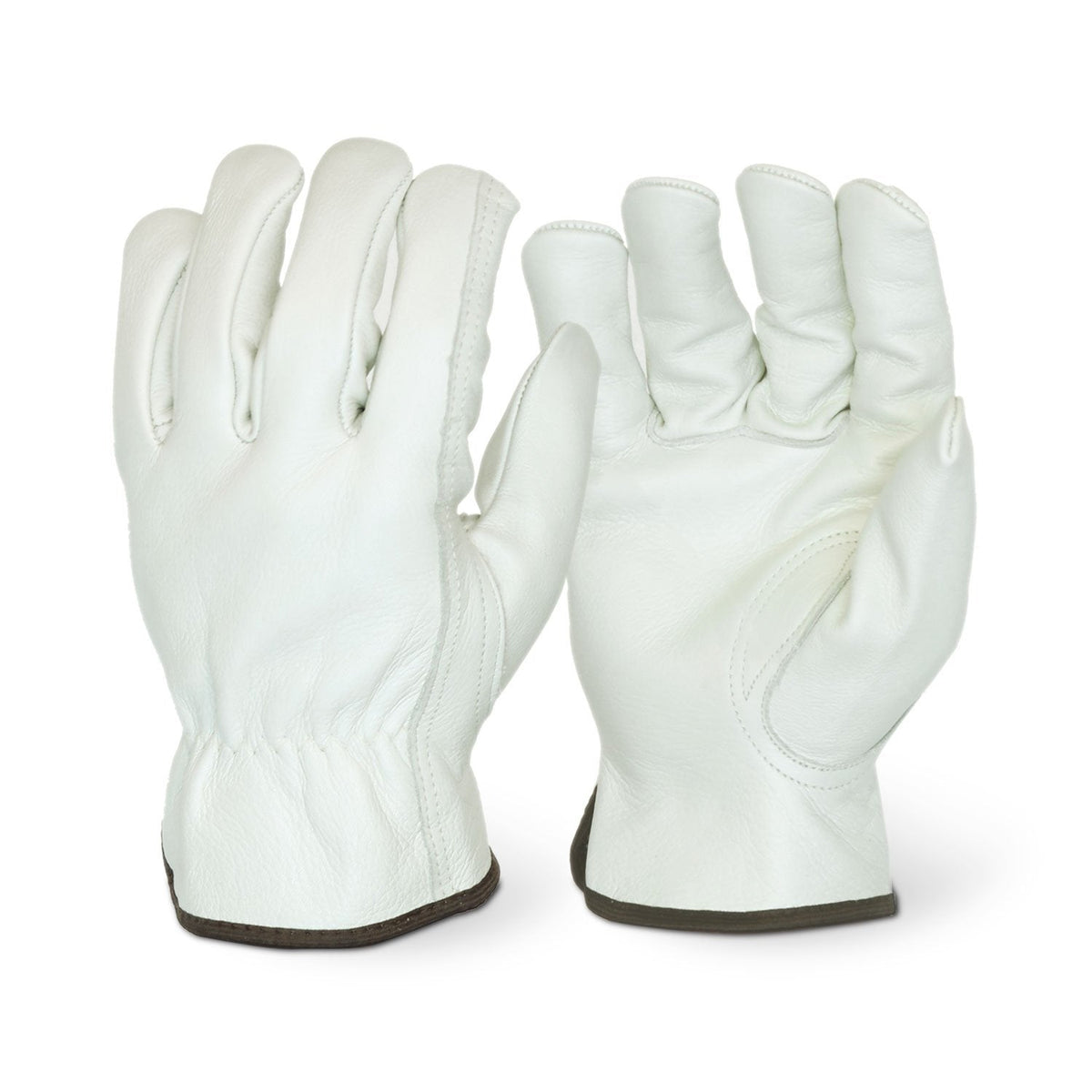 Cowhide Leather Driver Work Gloves