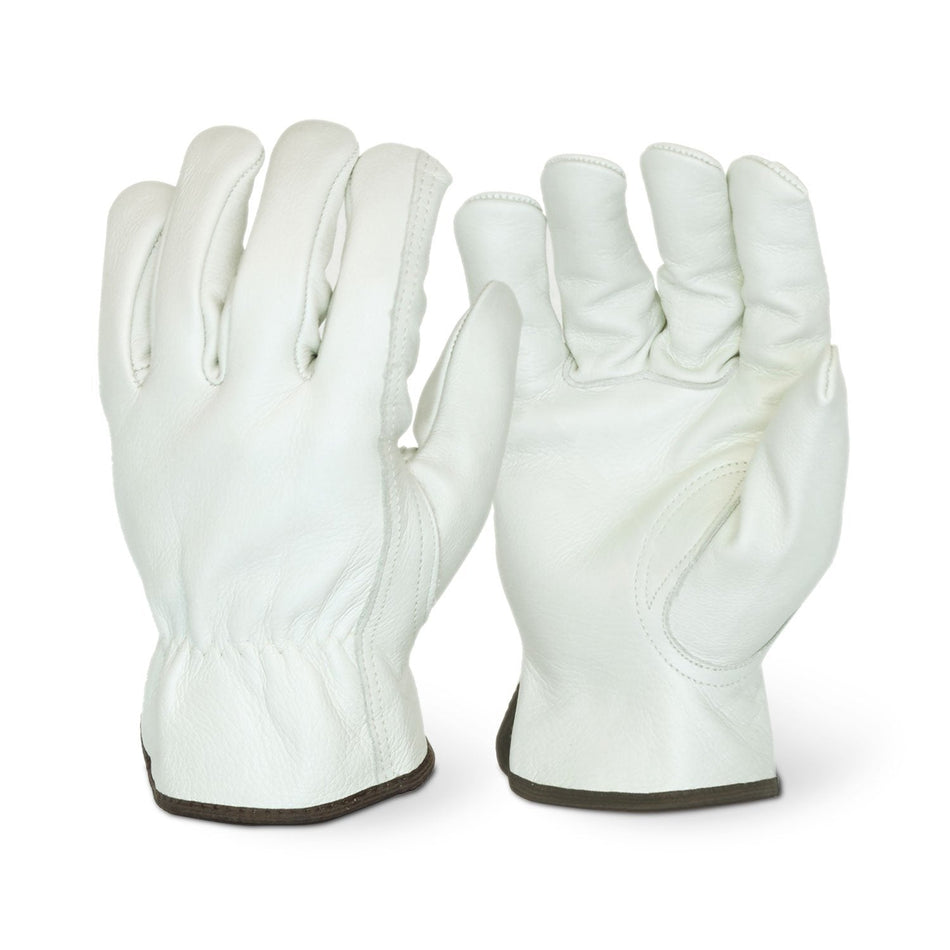 Cowhide Leather Driver Work Gloves