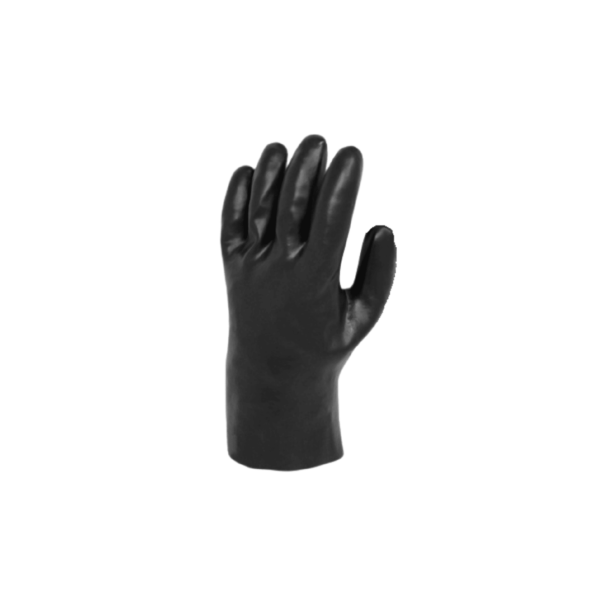 Black 10" Chemical Resistant PVC Glove left