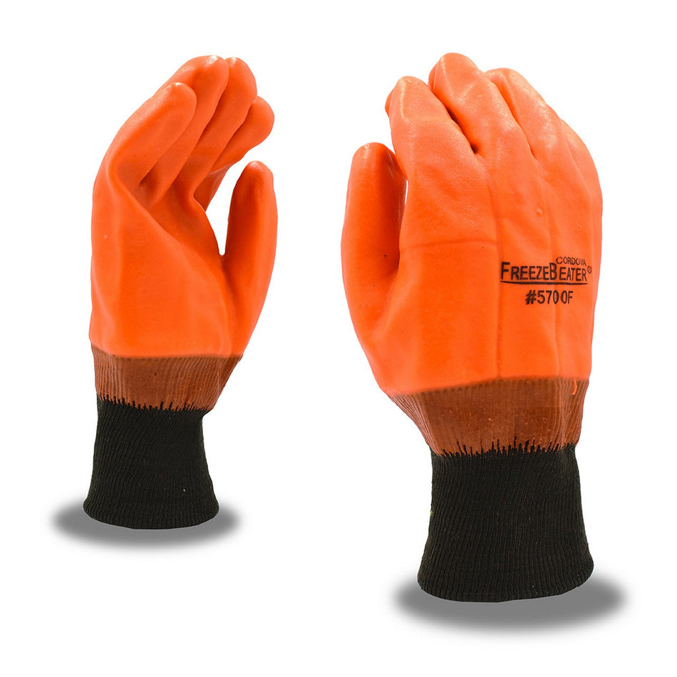 Insulated Work Gloves – FreezeBeater Foam-Lined PVC Gloves
