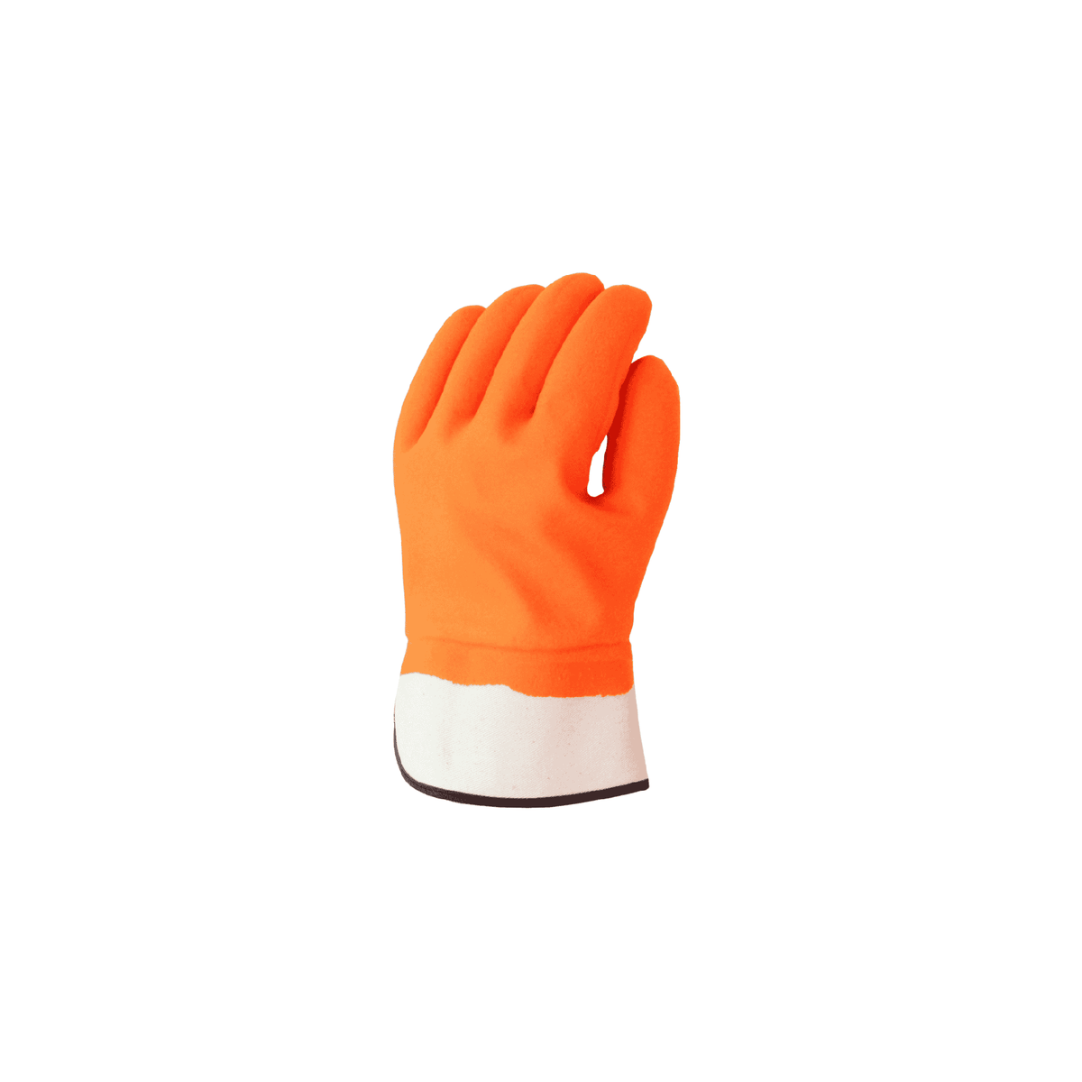 Propane Gloves – Hi-Vis Orange PVC left