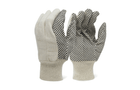 Canvas Gloves with PVC dots