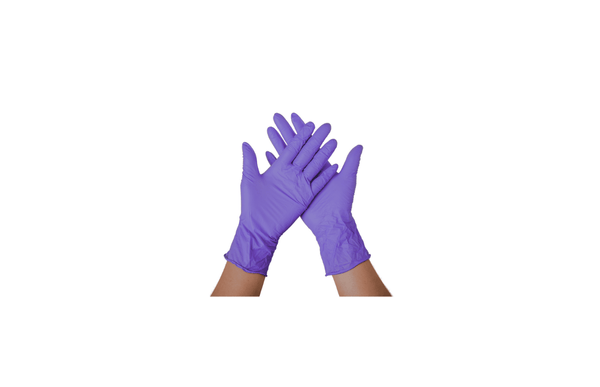 Purple Nitrile Gloves
