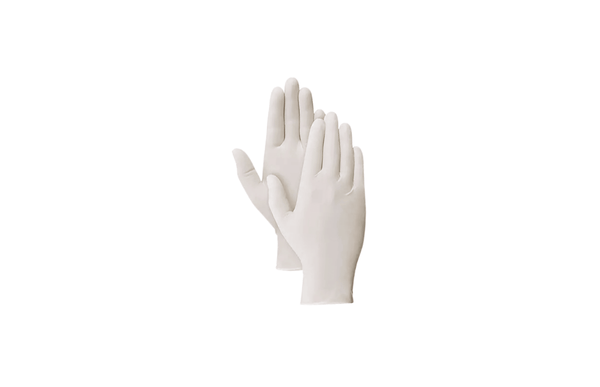 White Nitrile Disposable Gloves
