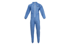 Blue SMS coverall with zipper