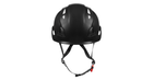 A black type 2 safety helmet