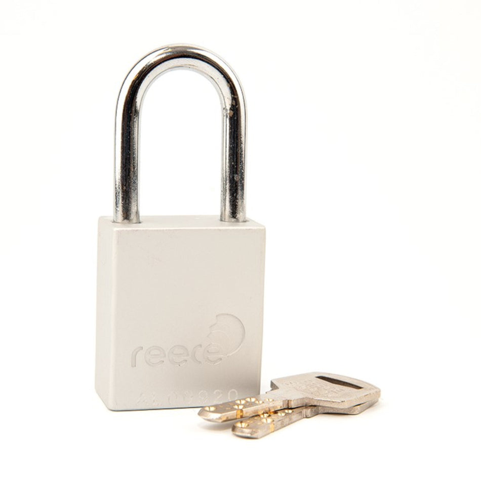 Silver REECE Aluminum Safety Padlock KA