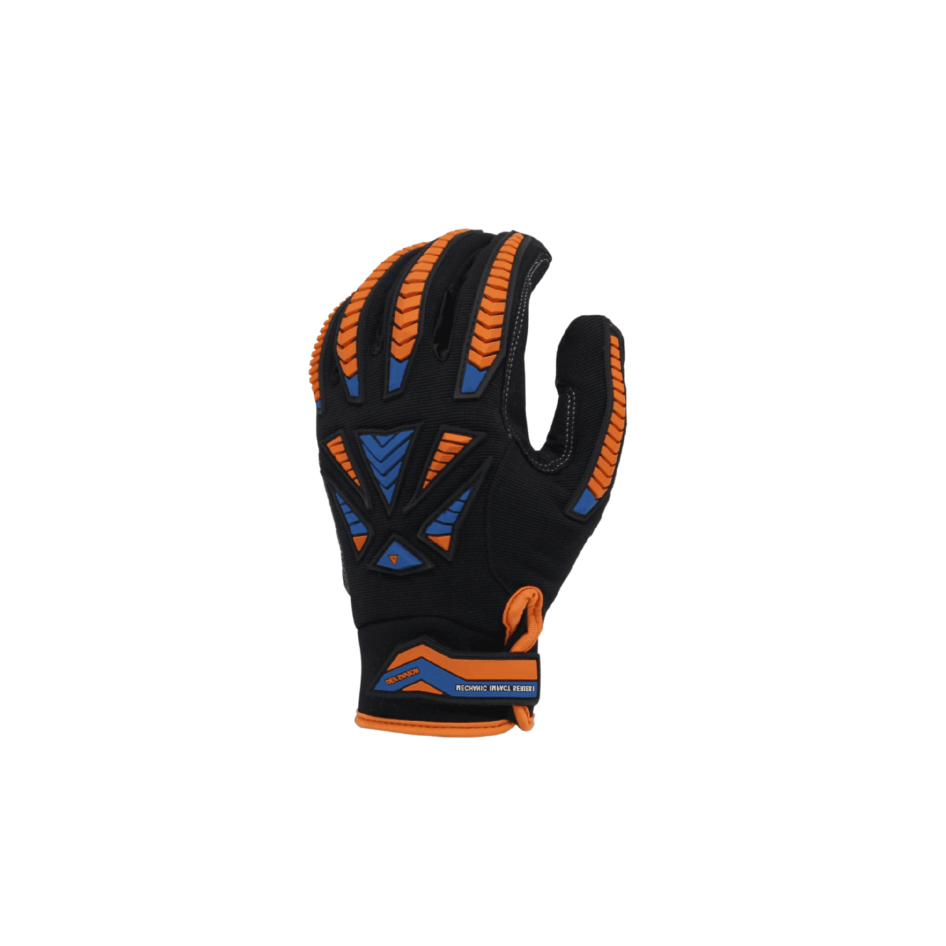 Left hand impact mechanic glove