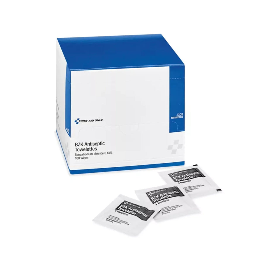 Benzalkonium Chloride Antiseptic Wipes - 50 Count Refill