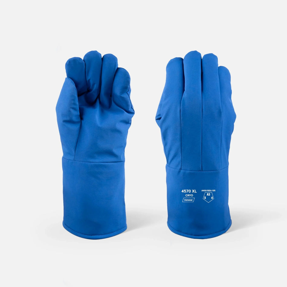 Water Resistant Cryogenic Gloves, 15 inch, Single Pair