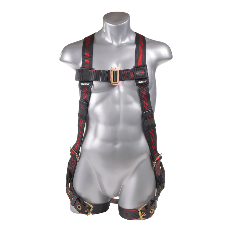 Elite 5-Point Full Body Harness, Dorsal D-Ring, TB Legs (ANSI)