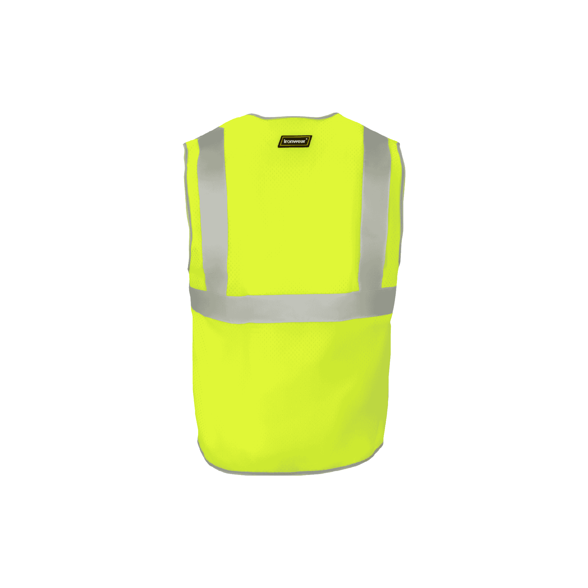 Class 2 Lime Safety Vest with Zipper Closure - Inland Empire Safety ...