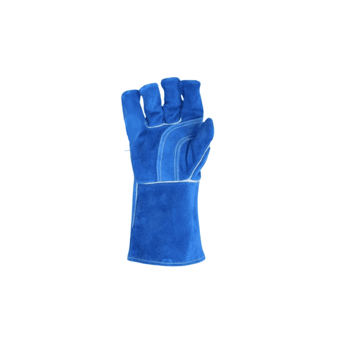 right hand Blue Stick Welding Gloves
