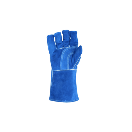 right hand Blue Stick Welding Gloves
