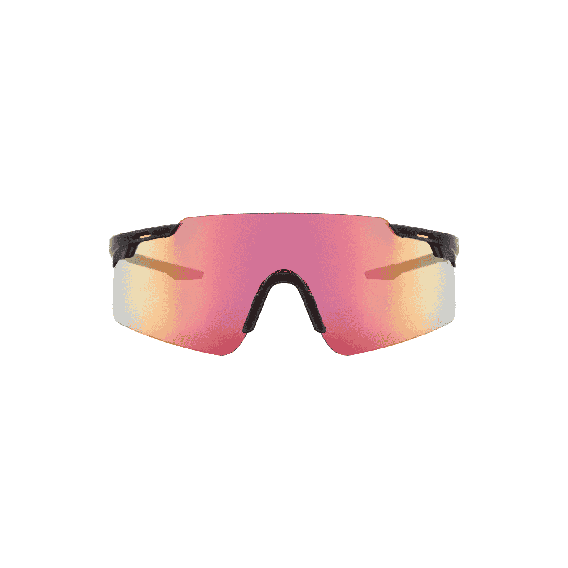 ABOM ONE ゴーグル SUNRISE RED MIRROR ケース付き Red Mirror Lens Sporty Safety Glasses - Inland Empire Safety & Supply