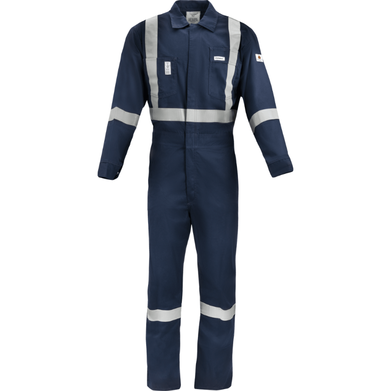 Flame Resistant Coverall with Reflective Tape