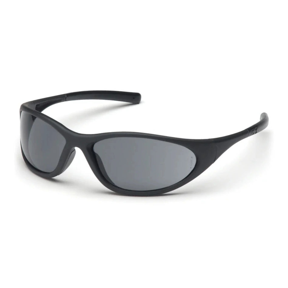 Full Frame Zone II Gray Lens Safety Glasses