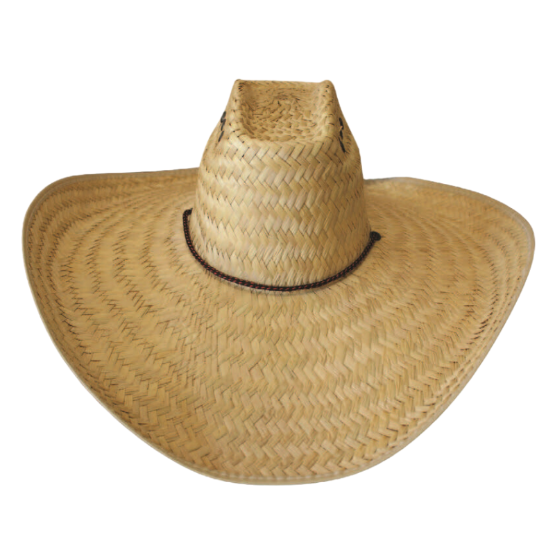 Wide Brim Straw Sombrero