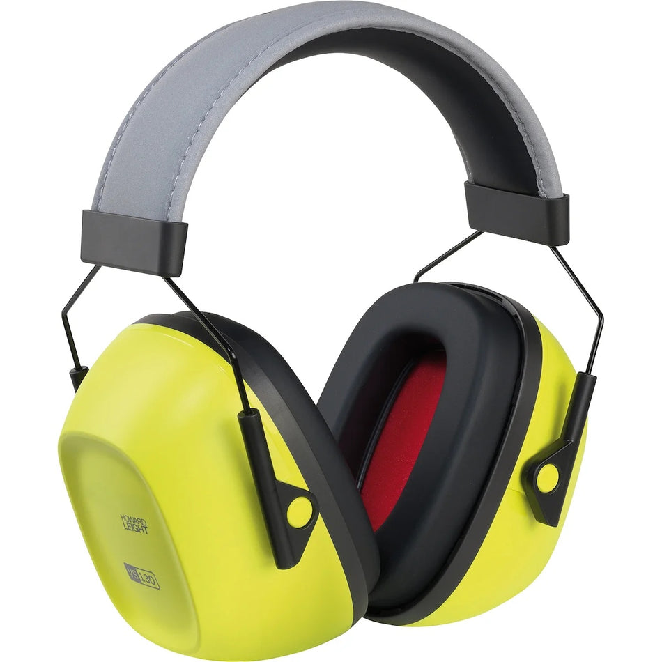 Howard Leight Passive Earmuffs, 30dB, Hi Vis Yellow