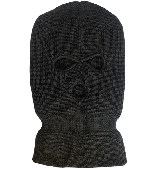 Black Knit Ski Mask