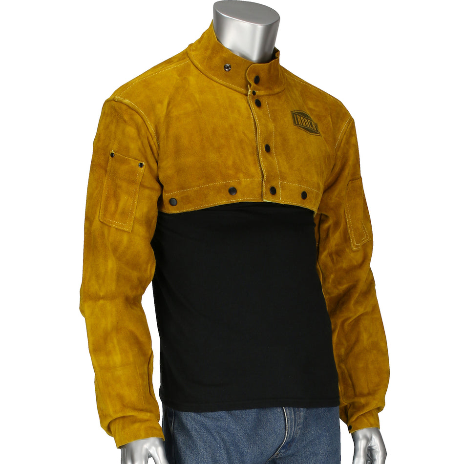 Split Leather Welding Cape Sleeve