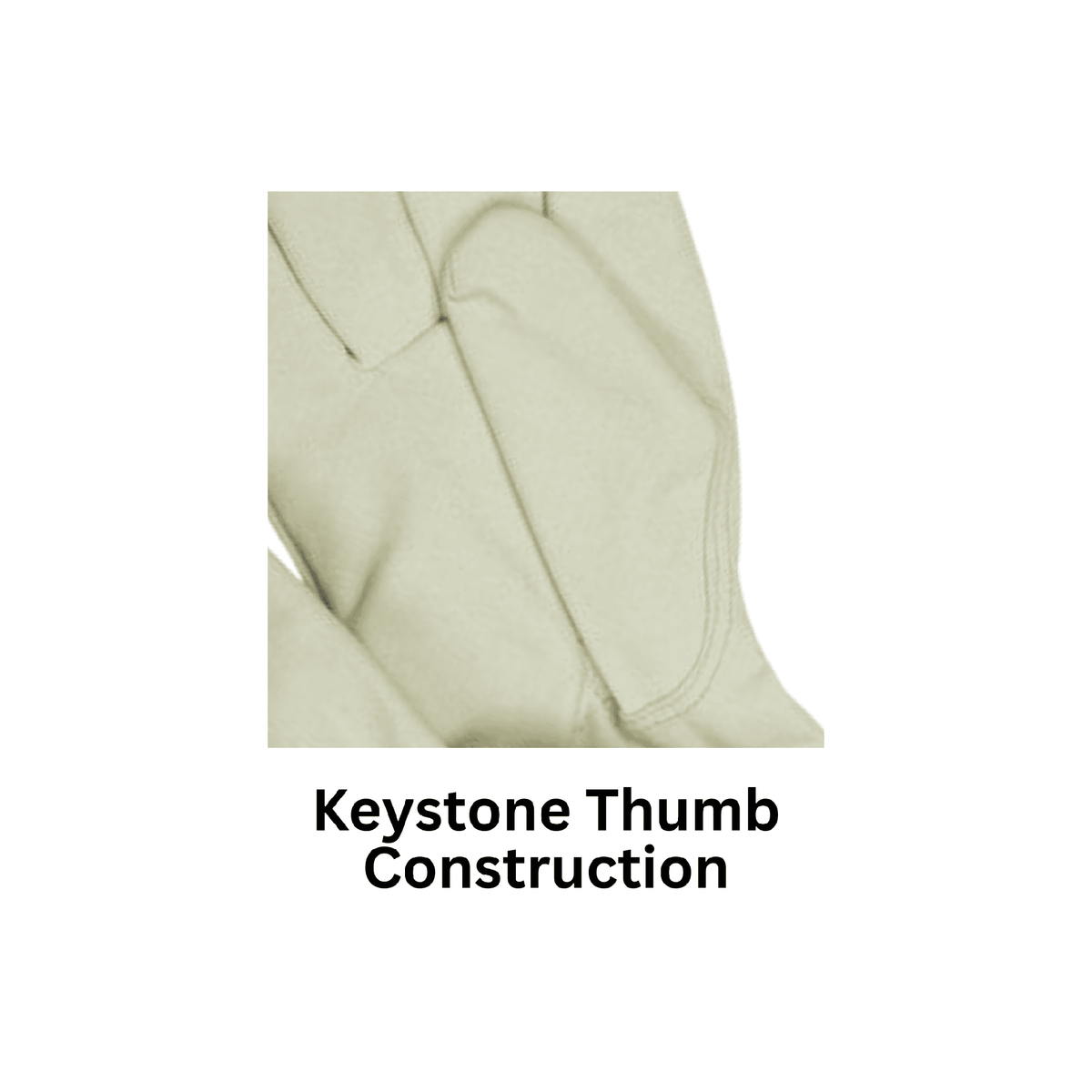 Keystone Glove on Fleece Lined Leather Glove