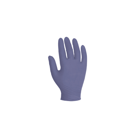 blue nitrile gloves right hand