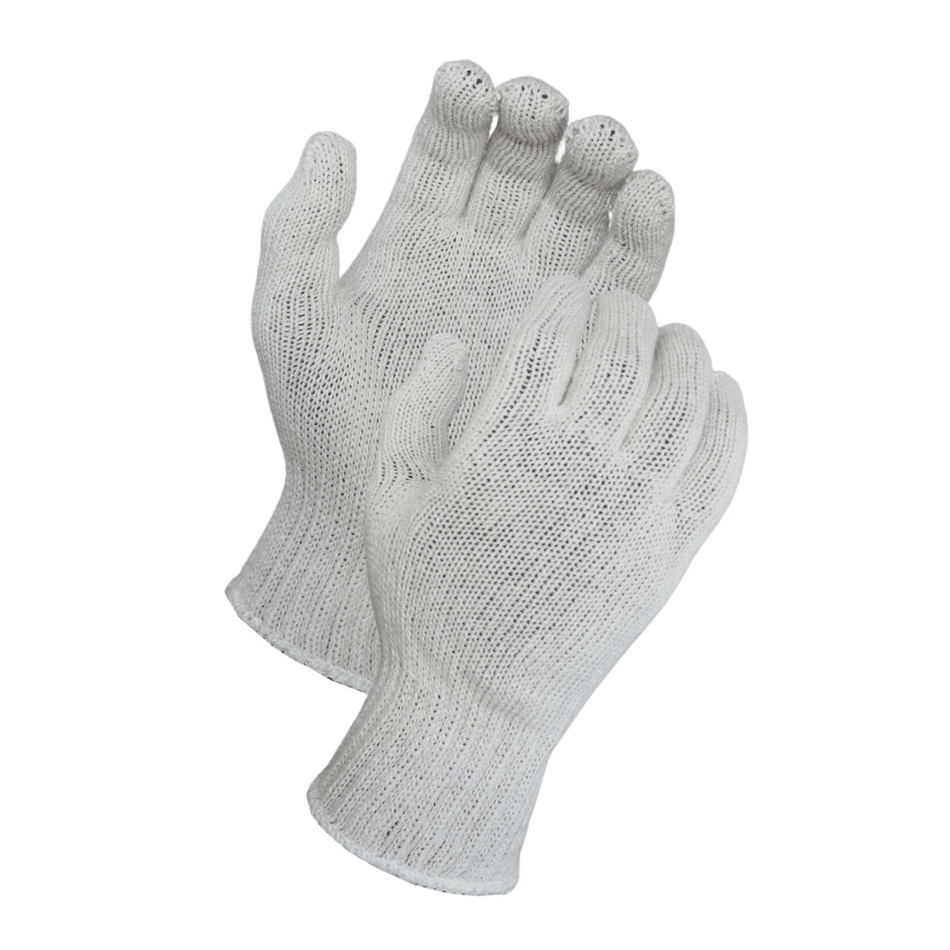 String Knit Gloves – Seamless Cotton/Polyester Blend for Comfort and Versatility