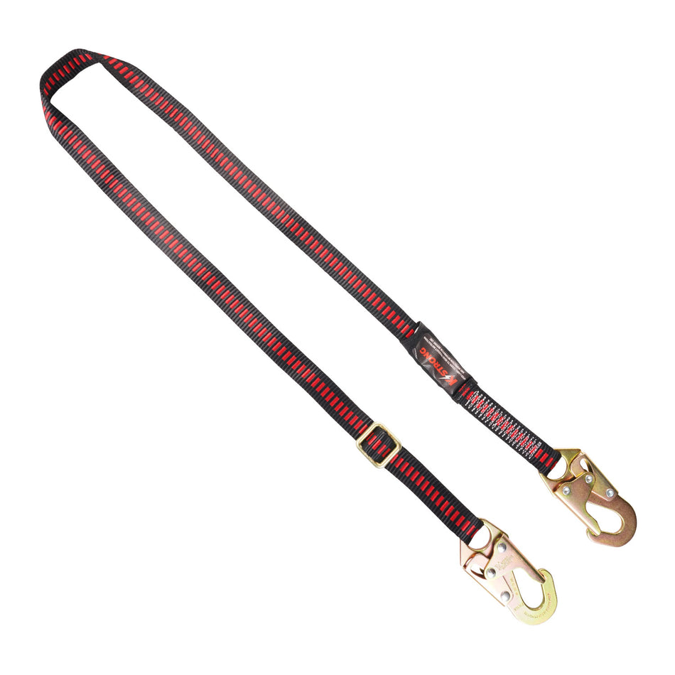 6 ft. Adjustable Work Positioning Lanyard with snap hooks (ANSI)