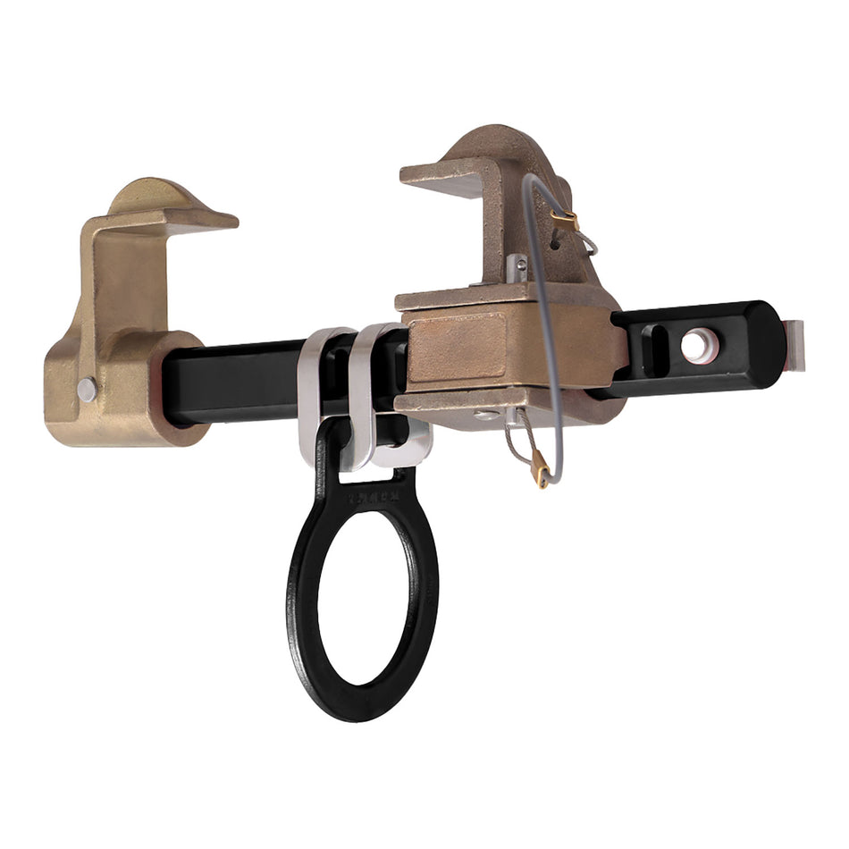 Aluminum Sliding Beam Anchor, Adjustable 3” – 6”. (ANSI)